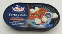 Zarte Filets vom Hering in Pfeffer-Creme