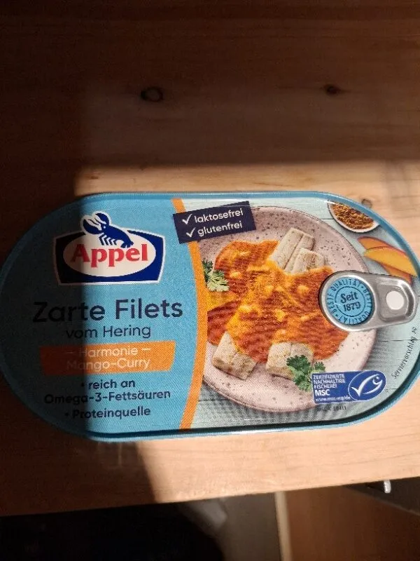 Zarte Filets vom Hering Harmonie Mango-Curry