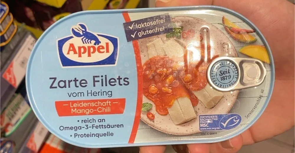 Zarte Filets vom Hering - Leidenschaft Mango-Chili