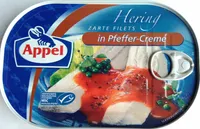 Hering in Pfeffer Creme