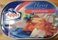 Appel Hering zarte Filets , Salsa Picante