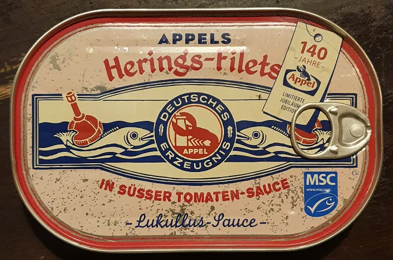 Appels Herings-Filets in süsser Tomaten-Sauce