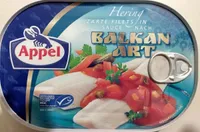 Hering zarte Filets in Sauce nach Balkan Art
