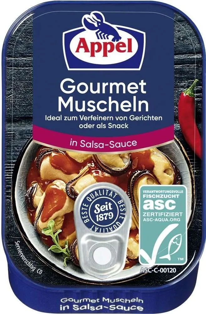 Muscheln in Salsa-Sauce