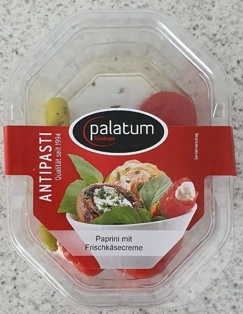 ANTIPASTI Paprini mit Frischkäsecreme