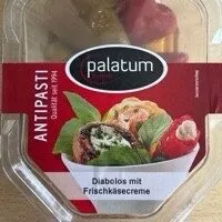 Diabolos Peperoni mit Frischkäse