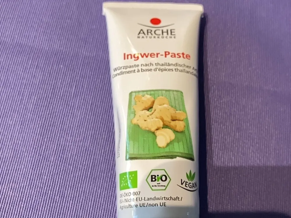 Ingwer-Paste