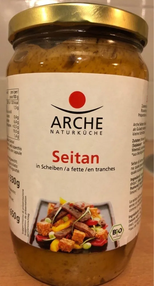 Seitan Tranche Sauce Soja 650G