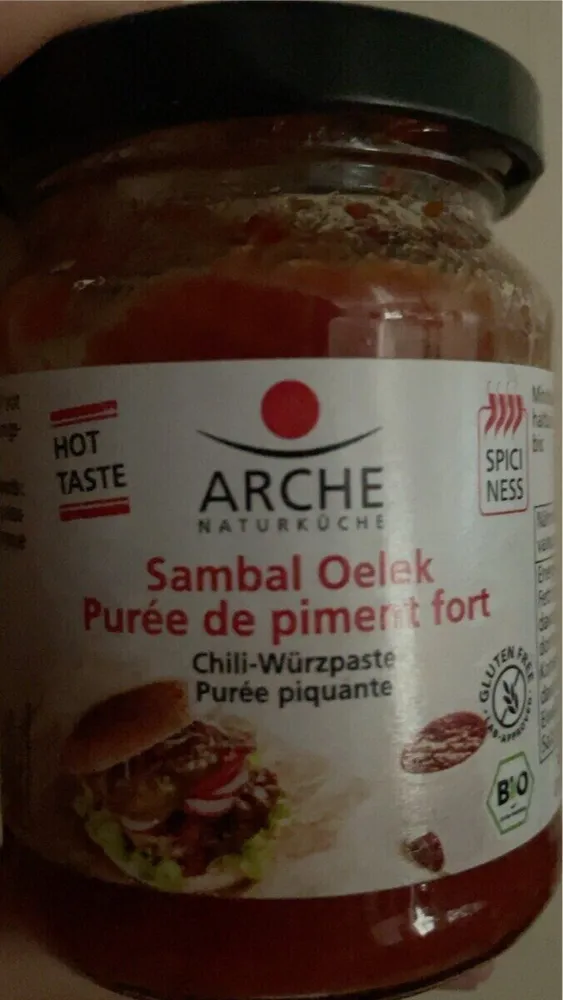 Samba oelek purée de piment fort