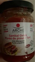 Samba oelek purée de piment fort