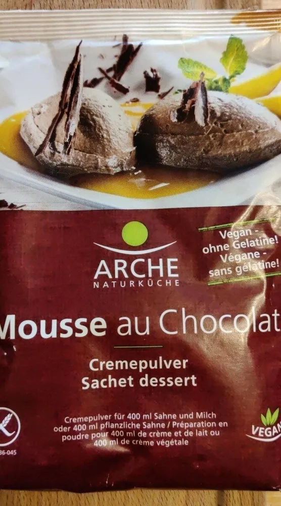 Mousse au chocolat sachet dessert