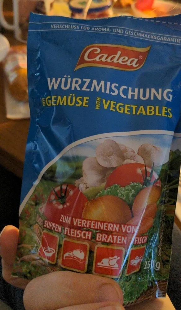 Wurzmischung mit Gemüse