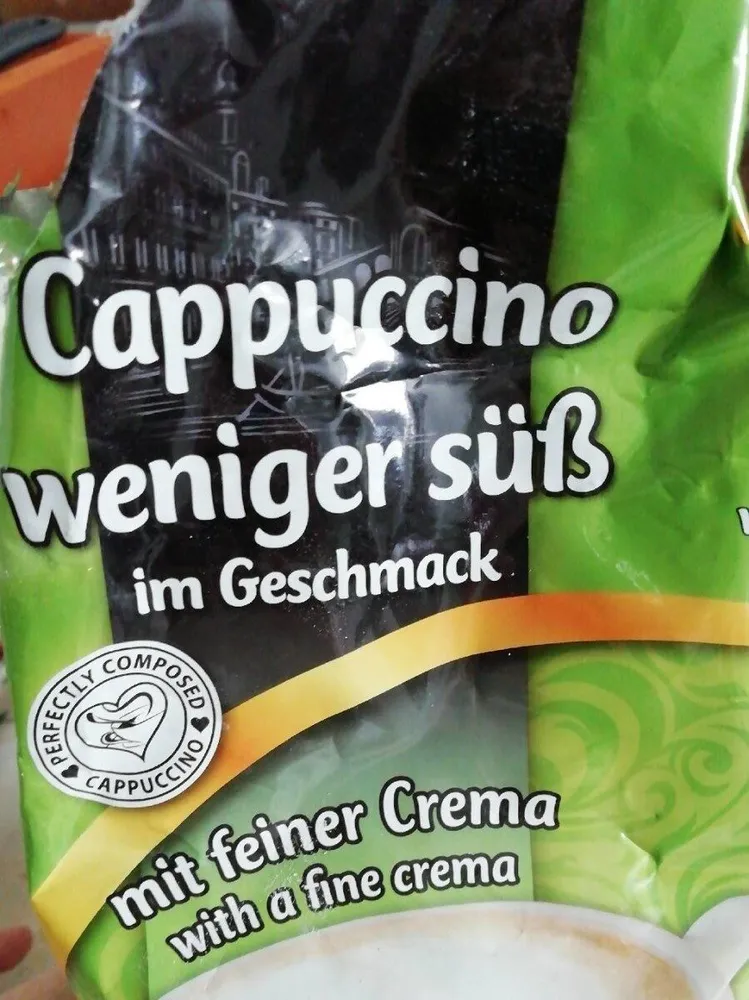 Cappuccino weniger süss im Geschmack
