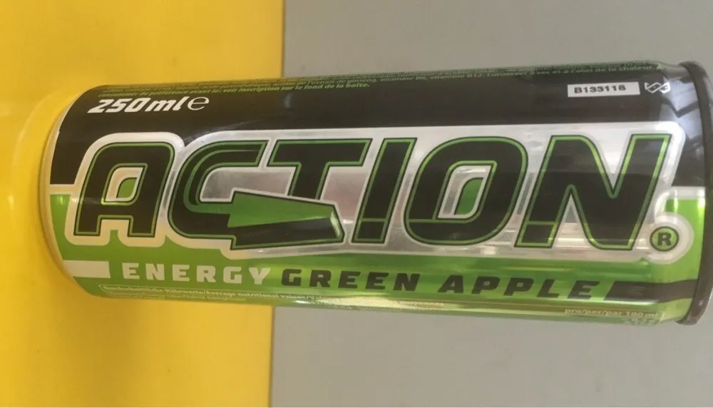 Energy green apple