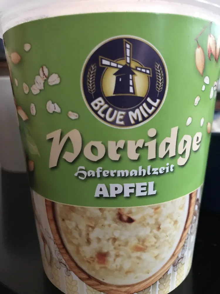 Apfel Porridge