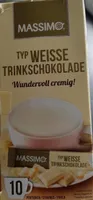 Weiße trinkschokolade