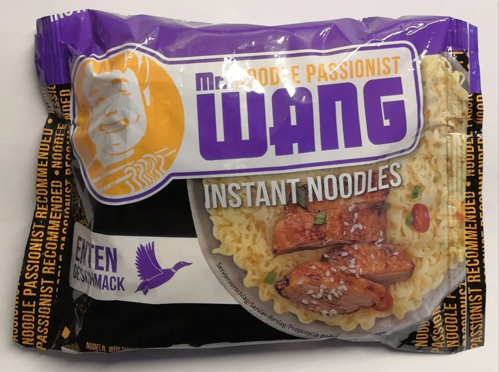 Instant-Nudeln Ente