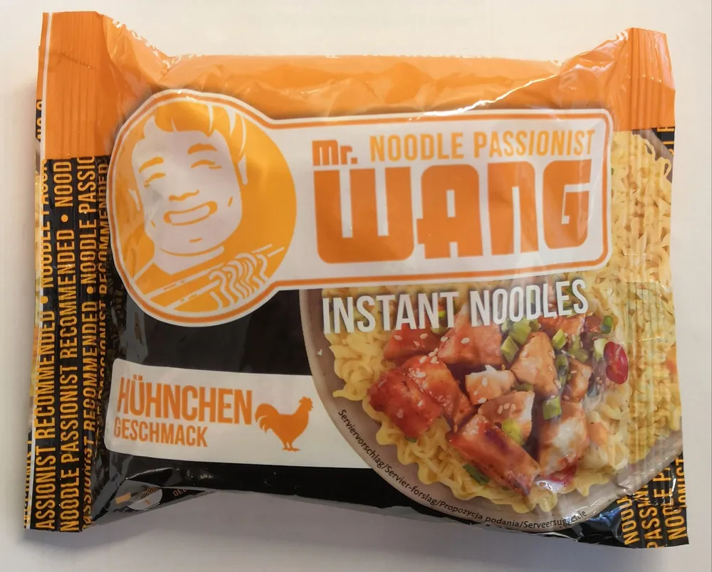 Instant-Nudeln Hühnchen