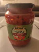 Paprika in Streifen