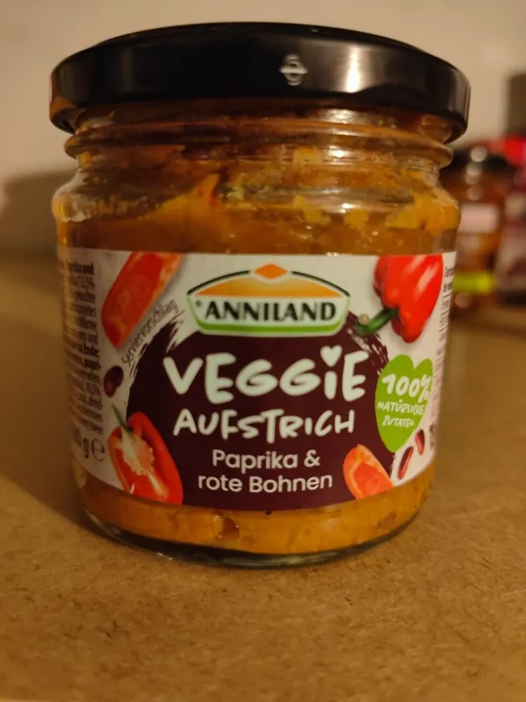 Veggie Aufstrich - Paprika & rote Bohnen
