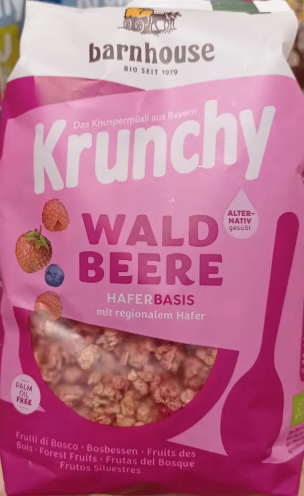 Krunchy Waldbeere Müsli