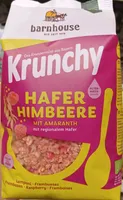 Krunchy Hafer Himbeere mit Amaranth