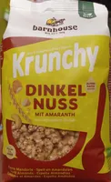 Krunchy Dinkel Nuss mit Amaranth