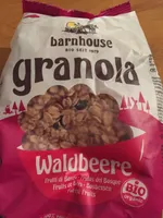 Barnhouse Granola Waldbeere, 375 GR Packung