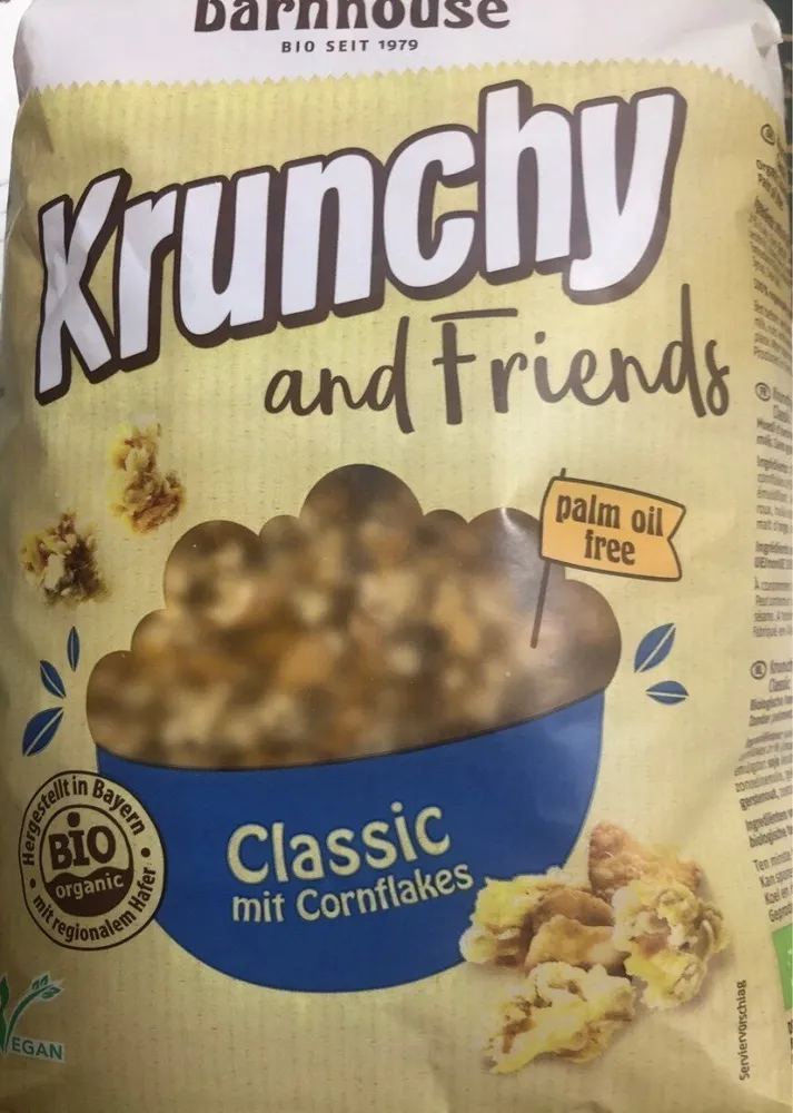 Krunchy and friendd classic mit cornflakes
