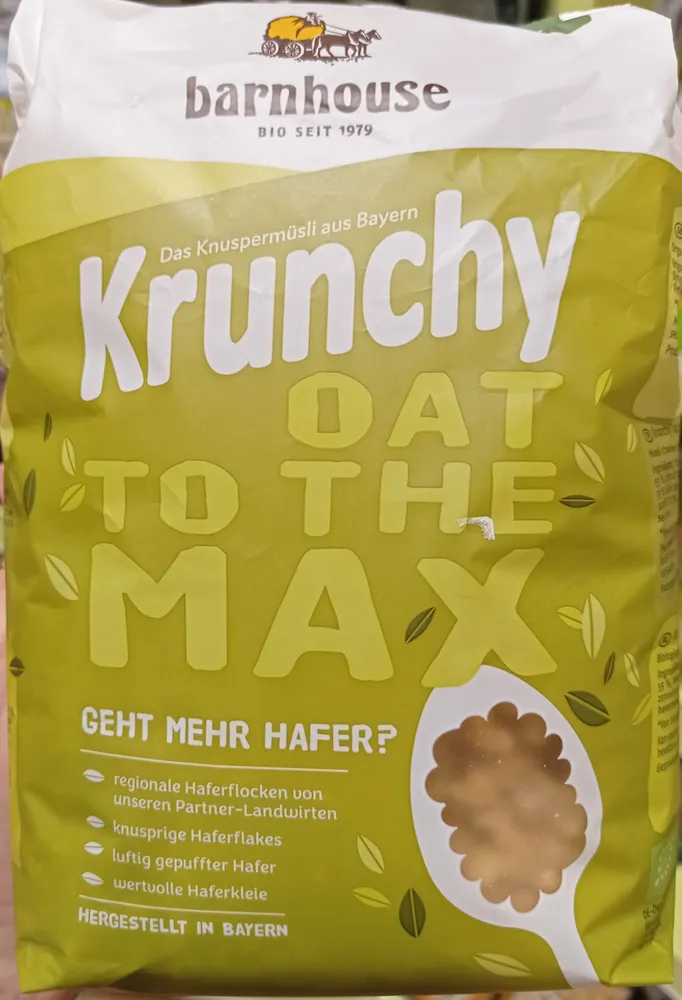 Krunchy Oat to the Max