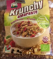 Crunchy Amarante Framboise Aronia