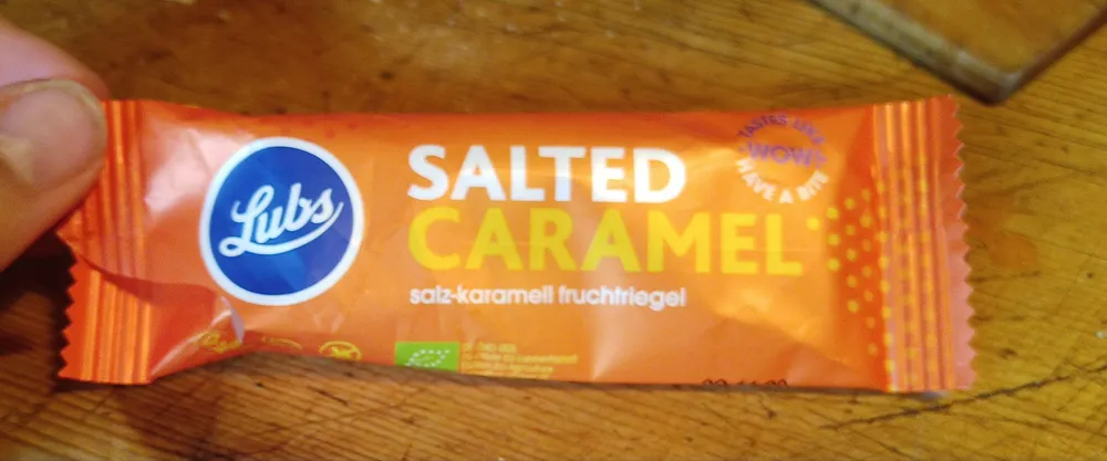 Salz-karamell fruchtriegel
