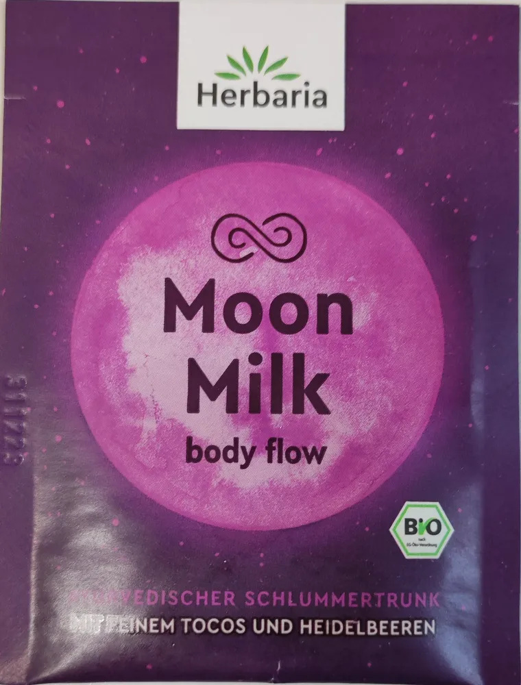Moon milk body flow