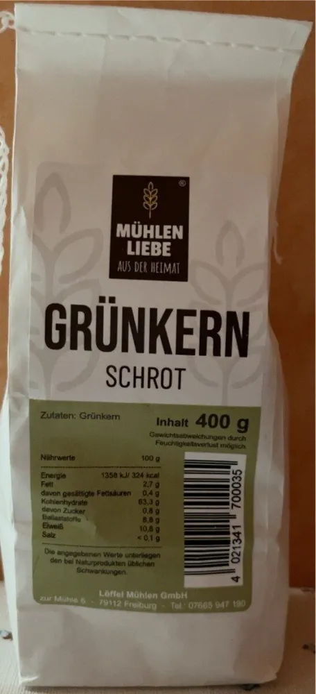 Grünkern Schrot
