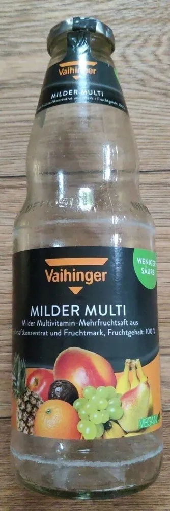 Milder Multivitamin Mehrfruchtsaft