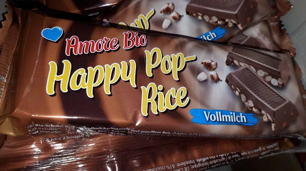 Happy pop-rice