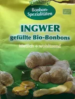 INGWER gefüllte Bio-Bonbons