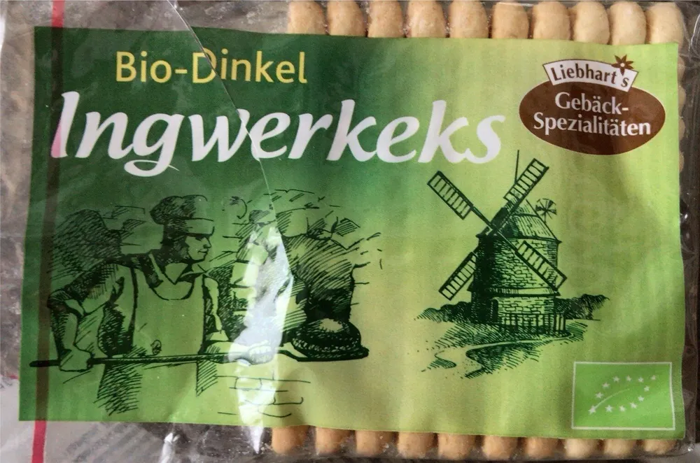 Bio-Dinkel Ingwerkeks