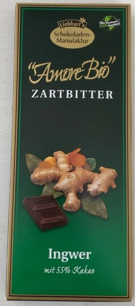 Amore Bio - Zartbitter Ingwer