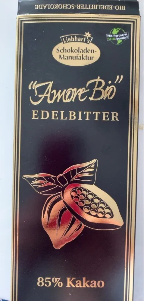AmoreBio Chocolat noir 85%