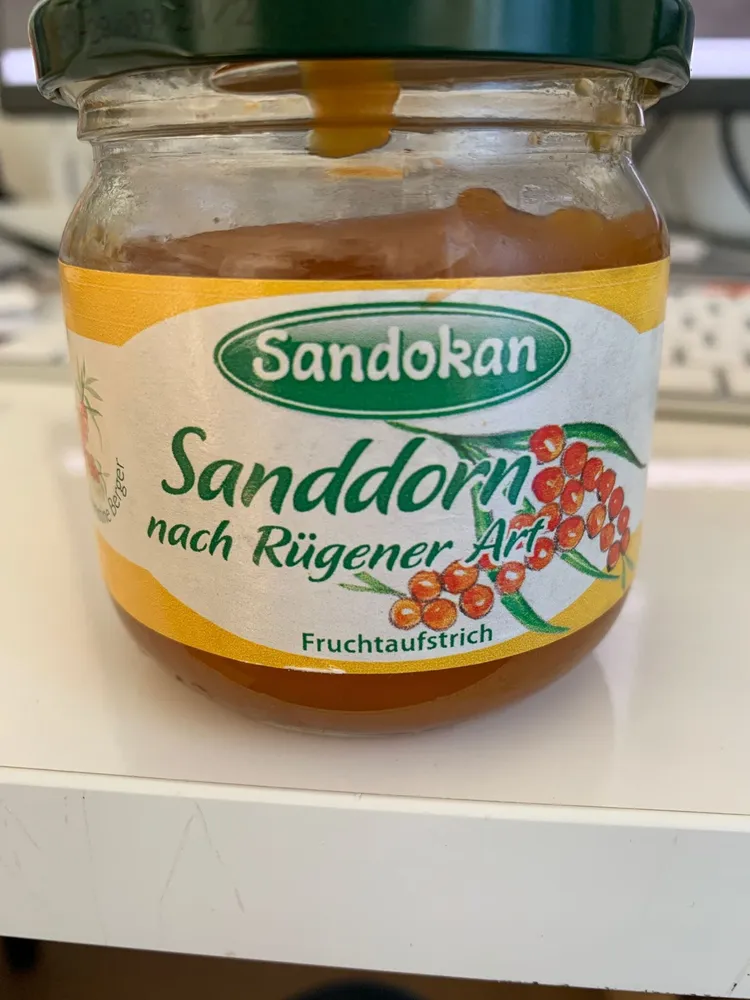 Sanddorn Fruchtaufstrich