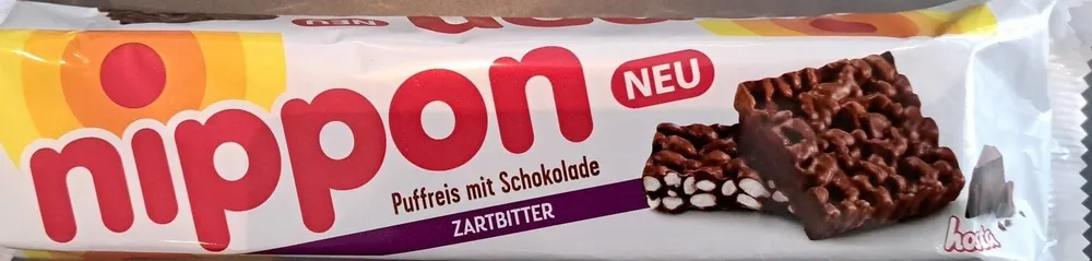 Puffreis mit Schokolade ZARTBITTER
