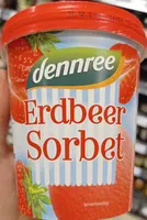 Erdbeer Sorbet