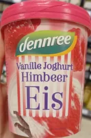Vanille Joghurt Himbeer Eis