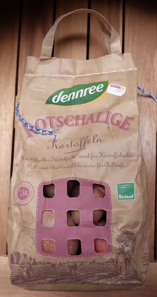 Rotschalige Kartoffeln