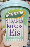Veganes Kokos Eis