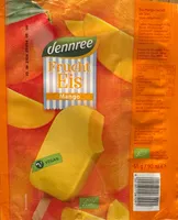 Bio-Mango-Sorbet am Stiel
