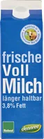Frische Vollmilch länger haltbar, 3,8% Fett