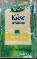 Käse in Scheiben -Butterkäse
