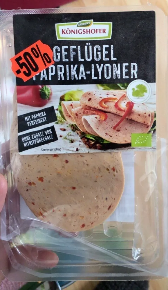 Geflügel Paprika Lyoner